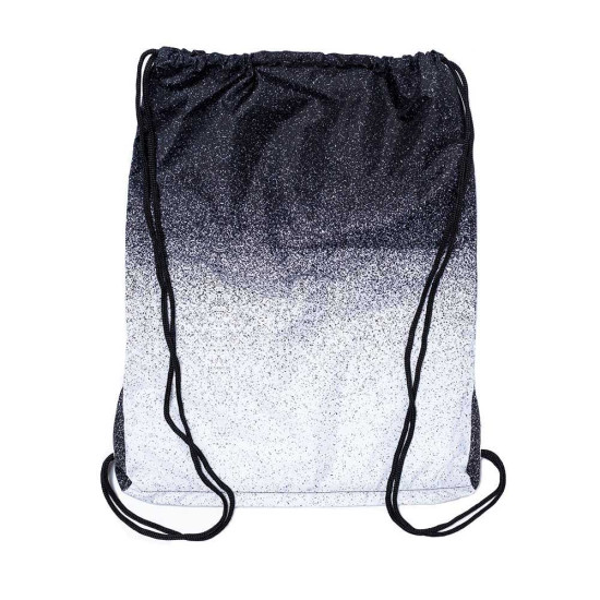 Hype Τσάντα πλάτης Crest Drawstring Bag - Mono Speckle Fade